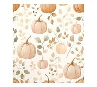 JUMBEAR Autocollant magnétique imperméable pour lave-vaisselle Motif citrouille et feuilles 58,4 x 66 cm