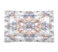 JUMBEAR Beau lit mandala pour animal de compagnie, matelas de cage pour chien et chat, lit doux et confortable pour chats et chiens, 61 x 45,7 cm