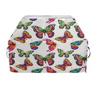 JUMBEAR Belle housse de barbecue colorée en forme de papillon pour Weber, Brinkmann, Char-Broil - Grande housse de barbecue résistante aux UV et imperméable, indéchirable (165 x 63,5 x 114 cm)