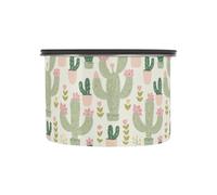 JUMBEAR Cactus Boîte à café hermétique en acier inoxydable pour grains de café, thé, noix, sucre 500 ml