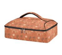 JUMBEAR Cocotte isotherme pour cocotiers et cactus pour aliments chauds ou froids, sac fourre-tout pour lasagnes, fêtes, pique-niques, plage, convient aux plats de cuisson de 22,9 x 33 cm