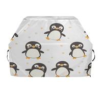JUMBEAR Housse de barbecue en forme de pingouin mignon pour Weber, Brinkmann, Char-Broil - Grande housse de barbecue très résistante, résistante aux UV et imperméable, indéchirable (165 x 63,5 x 114