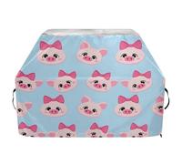 JUMBEAR Housse de barbecue en forme de visage de cochon mignon pour Weber, Brinkmann, Char-Broil - Grande housse de barbecue résistante aux UV et imperméable, indéchirable (165 x 63,5 x 114 cm)