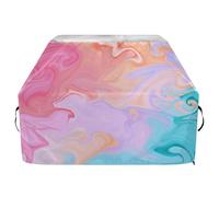 JUMBEAR Housse de barbecue Rainbow Tie Dyeing pour Weber, Brinkmann, Char-Broil - Grande housse de barbecue robuste, résistante aux UV et imperméable, indéchirable (165 x 63,5 x 114 cm)