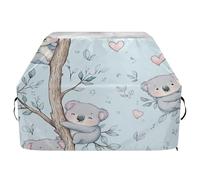 JUMBEAR Housse pour barbecue Weber, Brinkmann, Char-Broil - Très résistante aux UV et imperméable - Résistante aux déchirures - Motif koala mignon - 165 x 63,5 x 114 cm