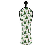 JUMBEAR Joli couvre-tête de club de golf pour conducteur/bois de parcours/hybride, 1 lot de couvre-club de golf en cuir synthétique avec étiquette numérotée