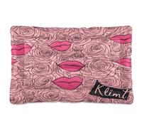 JUMBEAR Kiss Me Lit à motif sans couture pour animal de compagnie, matelas de cage pour chien et chat, lit doux et confortable pour chats et chiens, 91,4 x 61 cm