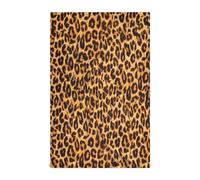 JUMBEAR Lot de 4 torchons de cuisine doux et absorbants avec imprimé léopard 71 x 45 cm