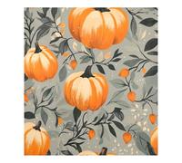 JUMBEAR Magnifique aimant de lave-vaisselle en forme de citrouille - Autocollant magnétique imperméable pour réfrigérateur - Décoration pour la maison et la cuisine - 58,4 x 66 cm