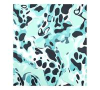 JUMBEAR Magnifique aimant de lave-vaisselle imprimé léopard, autocollant magnétique imperméable pour réfrigérateur, décoration de maison, cuisine, 58,4 x 66 cm