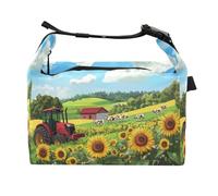 JUMBEAR Ranch Sac à déjeuner isotherme avec boucle, boîte à déjeuner pour homme/femme, sac isotherme étanche pour le travail, l'école, le pique-nique