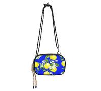 JUMBEAR Sac à bandoulière jaune citrons pour femmes et hommes, sac à main à bandoulière, sac à main pour téléphone, portefeuille pour femmes, filles, voyage, shopping, travail, usage quotidien