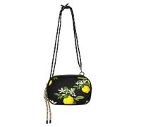 JUMBEAR Sac à bandoulière jaune citrons pour femmes et hommes, sac à main à bandoulière, sac à main pour téléphone, portefeuille pour femmes, filles, voyage, shopping, travail, usage quotidien