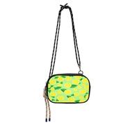 JUMBEAR Sac à bandoulière jaune citrons pour femmes et hommes, sac à main à bandoulière, sac à main pour téléphone, portefeuille pour femmes, filles, voyage, shopping, travail, usage quotidien