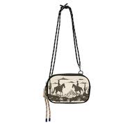 JUMBEAR Sac à bandoulière North American Desert Cowboy pour femme et homme, sac à main à bandoulière, sac à main pour téléphone, portefeuille pour femmes, filles, voyage, shopping, travail, usage