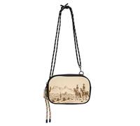 JUMBEAR Sac à bandoulière North American Desert Cowboy pour femme et homme, sac à main à bandoulière, sac à main pour téléphone, portefeuille pour femmes, filles, voyage, shopping, travail, usage
