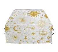 JUMBEAR Sun Moon Housse de protection pour barbecue Weber, Brinkmann, Char-Broil - Très résistante, résistante aux UV et à l'eau, indéchirable (165 x 63,5 x 114 cm)