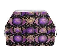 JUMBEAR Sun Moon Housse de protection pour barbecue Weber, Brinkmann, Char-Broil - Très résistante, résistante aux UV et à l'eau, indéchirable (165 x 63,5 x 114 cm)