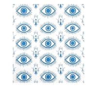 JUMBEAR The Eye of Blue Art Autocollant magnétique imperméable pour lave-vaisselle 58,4 x 66 cm