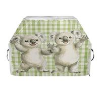 JUMBEAR Two Happy Koala Housse de protection pour barbecue Weber, Brinkmann, Char-Broil - Grande housse de barbecue robuste, résistante aux UV et imperméable, indéchirable (165 x 63,5 x 114 cm)