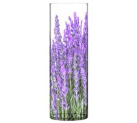 JUMBEAR Vase à fleurs de lavande pour fleurs - Vase transparent rustique pour maison de ferme moderne, décoration idéale pour étagère, table et entrée