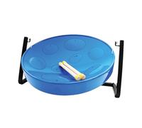 Jumbie Jam JJ3050 Steel-drum avec support et mailloches Bleu