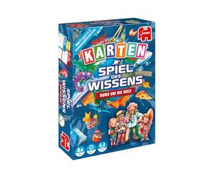 Jumbo 1110100247 Jeu de Cartes « Jeu de Connaissances Autour du Monde »