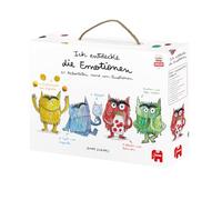 Jumbo 1110101623 - J'apprends à découvrir Les Couleurs Monster Learning Toys, Multicolore