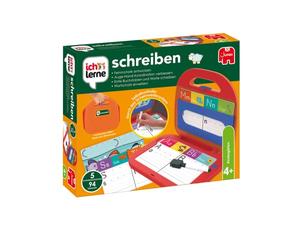 Jumbo 19890 Jeu d'écriture et d'apprentissage des Lettres pour Enfants à partir de 4 Ans Multicolore
