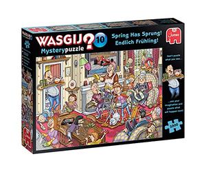 Jumbo 81905 Puzzle Wasgij Mystery 10 Enfin Le Printemps 1000 pièces
