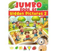 Jumbo Book of Hidden Pictures 2: Cute Seek And Find Picture Puzzle Game With Holiday & Coloring Pages For Brave Kids Ages 4+ | Perfect Birthday, Christmas Gift for Children