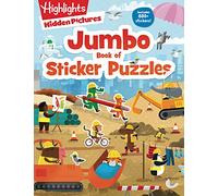 Jumbo Book of Sticker Puzzles: 800+ Stickers and 100+ Playtime Activities for Kids Ages 4-8