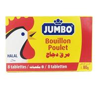 JUMBO Bouillon de poulet en cube 80 g