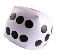 Jumbo Cube Gonflable 15 pouces Grand Cube Gonflable Jouet de Jeu pour Intérieur