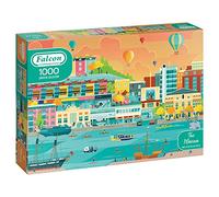 Jumbo- Falcon Contemporain 1000 pièces The Marina, 11361, Multicolor