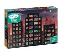 Jumbo, Falcon Contemporary - Puzzle pour Adultes - Life in Lockdown - 1000 pièces