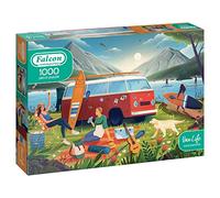 Jumbo, Falcon Contemporary - Van Life - Puzzles pour Adultes, 1000 pièces