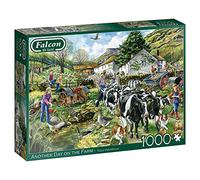 Jumbo- Another Day on The Farm Falcon de Luxe Animaux Puzzle, 11283, Multicolore