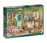 Jumbo, Falcon de Luxe - Puzzles pour Adultes - Conservatoire de Campagne - 1000 pièces