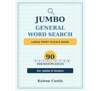 JUMBO GENERAL WORD SEARCH: Large Print Puzzle Book