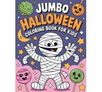 Jumbo Halloween Coloring Book for kids: Cute & creepy designs | Perfect spooky season activity for the whole family | Large 8.5 x 11 inch pages