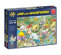 Jumbo Jan Van Haasteren - 19087 Camping dans la forêt - Puzzle 2000 pièces
