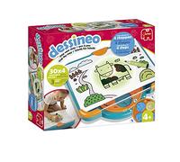 JUMBO Jeux Dessineo pour Apprendre à Dessiner - Jeu éducatif pour Peindre et Dessiner - pour Enfants à partir de 4 Ans
