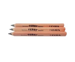 Jumbo Lyra Ferby Triangular Chunky Pencils - Pre School Handwriting Learning Art - Number Of Items: 3 by a2bsales