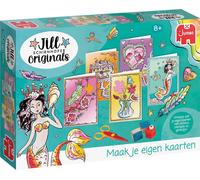 Jumbo Maak je eigen kaarten - Jill, Set de tampons pour enfants, 8 an(s), Multicolore