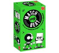 Jumbo Jeu de cartes Match My Beat - Jeu musical de fête, 200 chansons et 400 scénarios