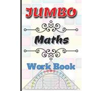 Jumbo Maths Work Book: Extra Large Maths Notebook | 500 Pages of squared Paper | Ideal for Home, Office or School for Students, Teachers and Engineers