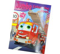Jumbo Maxi Coloring Book - Camion de pompiers