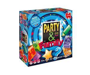 Jumbo Party & Co. Family Jeu de société Multi-Test 3 à 15 Joueurs à partir de 8 Ans en Allemand