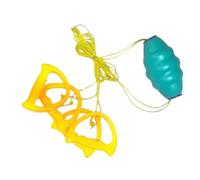 Jumbo Pull Shuttle Ball Game - Vitesse de plein air pour deux joueurs | Fun Family Activity Kids, adolescents et adultes, arrière-cour, parc, école de plage, aire de jeux, jouet interactif pour le